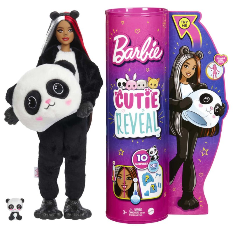 Cutie Reveal Panda - Barbie - Mattel