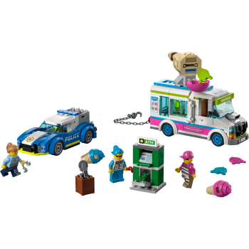 LEGO City Le camion de commandement mobile de la police 60315 Ensemble de  construction (436 pièces) 