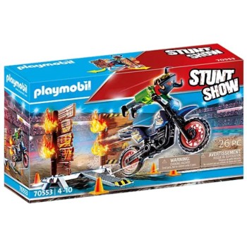 70553 Stuntshow Pilote Moto...