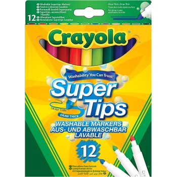 12 Feutres Lavable - Crayola