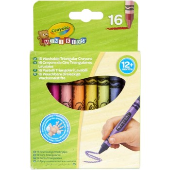 16 Crayons De Cire...